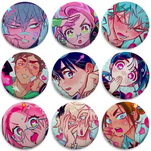 Alien Stage Pin Buttons, Mizi Sua Hyuna Luka, Alien Stage Buttons For Clothes, Hat, Backpack, Gift Accessories, Jacket Accessory, Fun Collectible Decor for Bags, Jackets, & Gifts