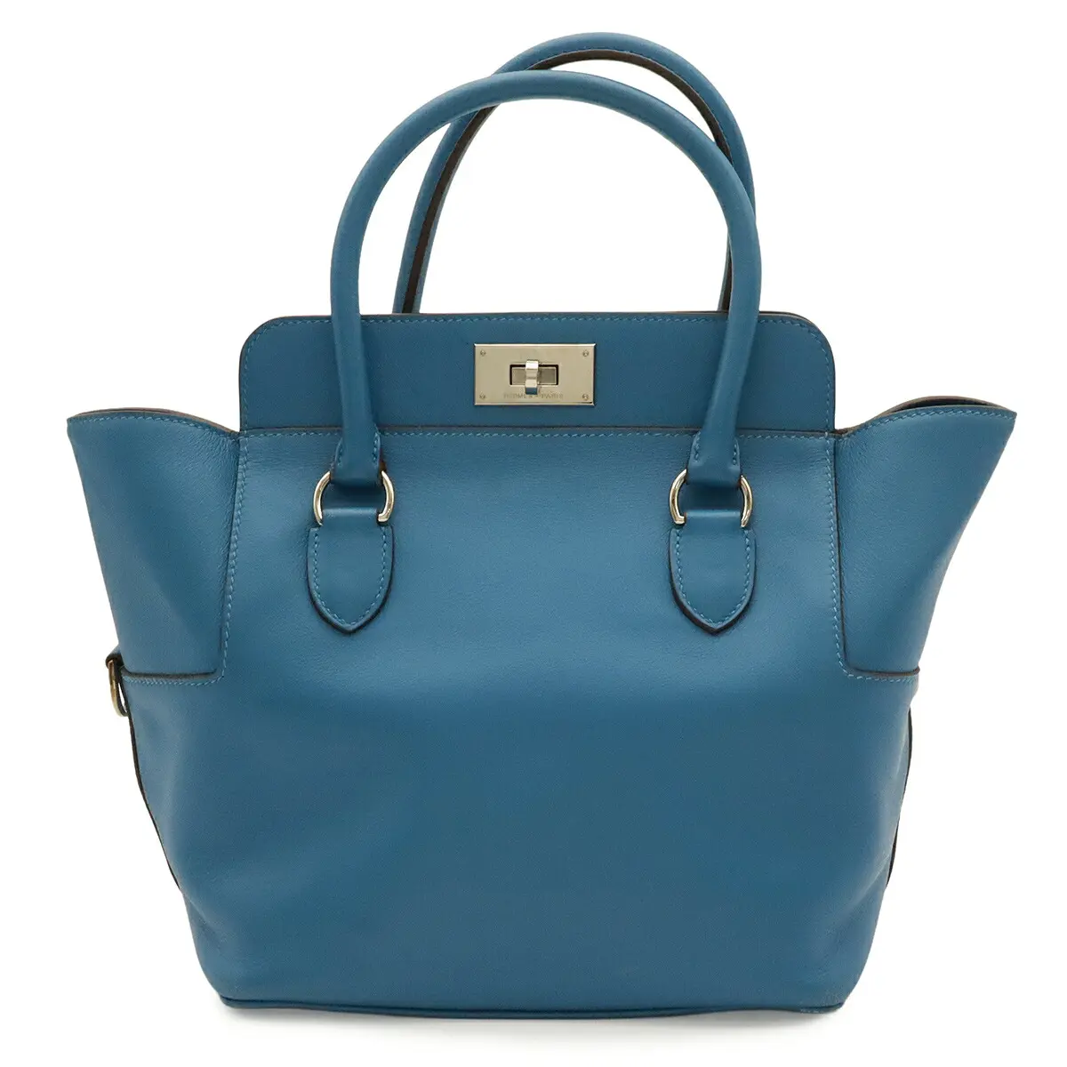 Pre-owned HERMÈS Calfskin Shoulder Bags Hermes Toolbox20 Handbag