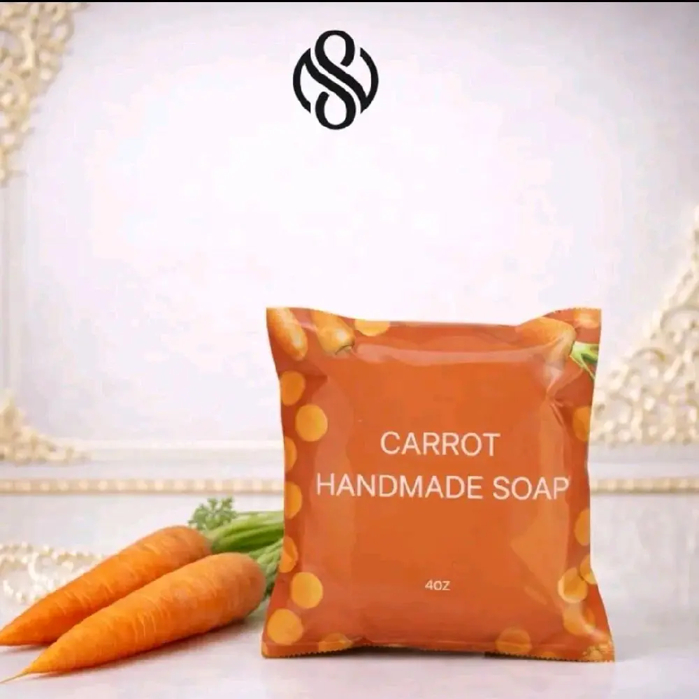 Carrot Handmade Soap – Brightening & Gentle Cleansing Bar
