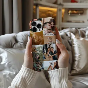 Personalized Custom Picture Collage Phone Case, Photo Collage Iphone 17, 16, 15, 14, 13, Personalized Gift For Couples