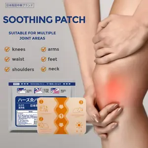 Herbal Heat Patches for Pain Relief - Long Lasting Warmth Back & Knee Support 7 Count Easy Application Natural Comfort Soothing Patch Suitable for Multiple Joint Areas