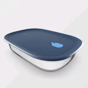 Tupperware Voila Glass Rectangular XL Bakeware | Airtight Baking Dish