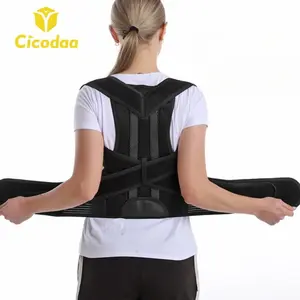 Posture Corrector Steel Bone Support Back Brace Shoulder & Abdomen Straightener