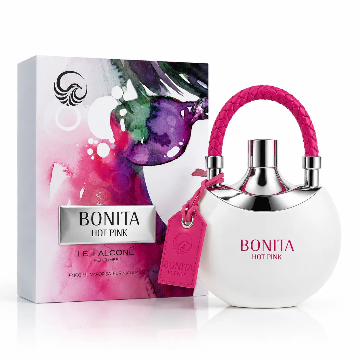 BONITA HOT PINK Eau de Parfum for Women 100ML | Romantic Floral Fruity Perfume | Long Lasting Luxury Fragrance by LE FALCONÉ Unisex