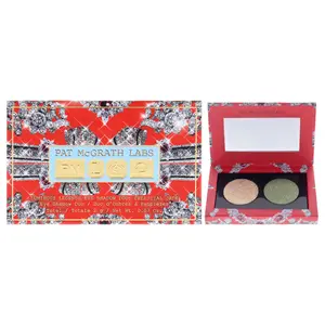 Luminous Legends Eye Shadow Duo - Celestial Jade by Pat Mcgrath Labs for Women - 0.07 oz Eye Glitter Shimmer Eye shadow Glitter Duochrome Eye shadow  palette