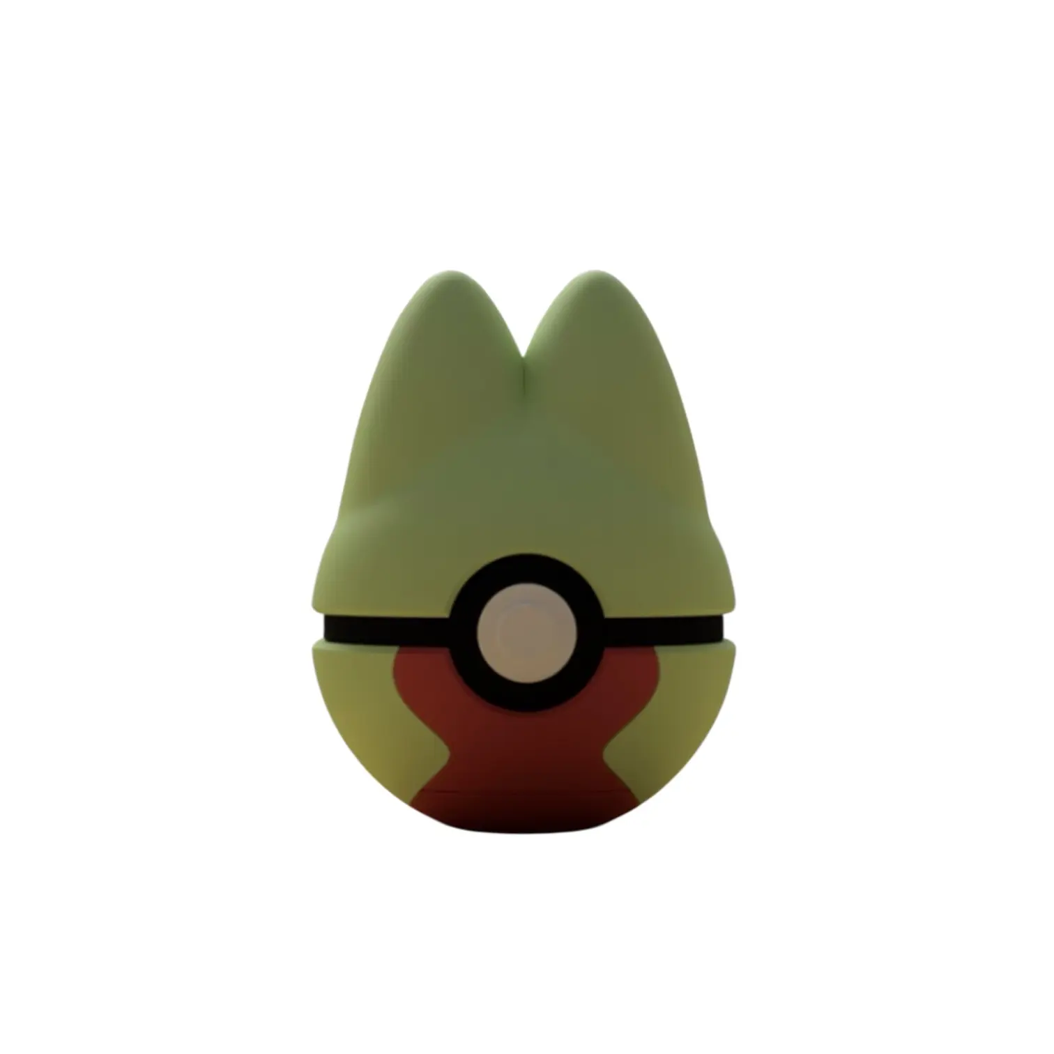 Treecko Poke Ball - Inspired 3D Printed Collectible