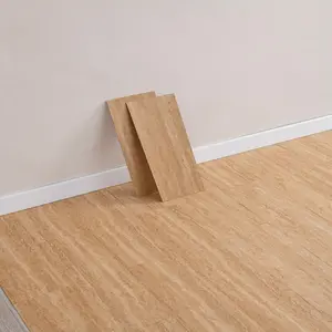 Marble Effect Flooring, 15cm*45cm PVC Self-adhesive Non-slip Floor Stickers, DIY Durable Waterproof Oil-proof Indoor es, Suitable for Office, Bedroom, Homestay, Convenient for Home Renovation