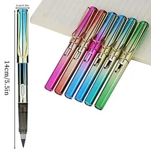3Pcs Infinity Pencil with 30 Replaceable Pencil Nibs,Everlasting Pencils, Reusable Never Sharpen Inkless Penci with Eraser, Drawing,Magic Pencil for Sketching, Writing