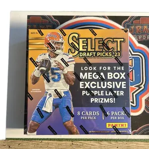 Football Mega Select Draft Picks 23 Pack - 8 Cards per Pack, Includes Mega Box with Exclusive Prizes