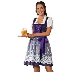 Milalee Dirndl Dresses Women Oktoberfest Dress German Costume Women Oktoberfest Costumes Bavarian Dress 33066