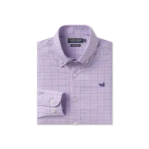 Youth Dyer Performance Gingham Dress Shirt