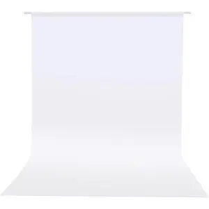 Photo Backdrop Curtains, White Backdrop for Photoshoot, HEMMOTOP 5x6.5 ft White Photography Seamless Backdrops Background for Easter, Birthday Party, Pictures, Photos, Projector (Backdrop only) Banners Cloth Light Wedding