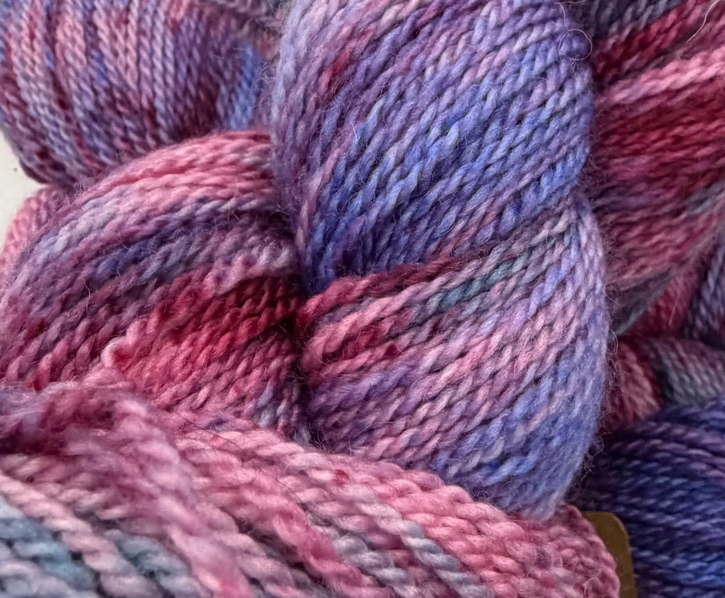 Hello Lavender Blush~         Christina's MCN Oooh Yummy! Sock~80/10/10 Superwash Merino, Nylon, & Cashmere