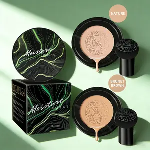Mushroom Head Cushion Foundation BB Cream Natural Finish Coverage Concealer Brightening Look Dewy Skin Tint Foundation Women Daily Use