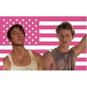 Tapestry JJ and Rafe Flag Tapestry JJ Maybank wall tapestry poster for college dorm cave bedroom living room office party decoration gift Print Custom Diy Process Smooth Photo