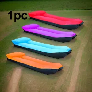 Portable Inflatable Sofa and Chair Set, Single Person Outdoor Bed, Quick Inflate/deflate, Lightweight Compact, Ideal for Camping Beach Backyard