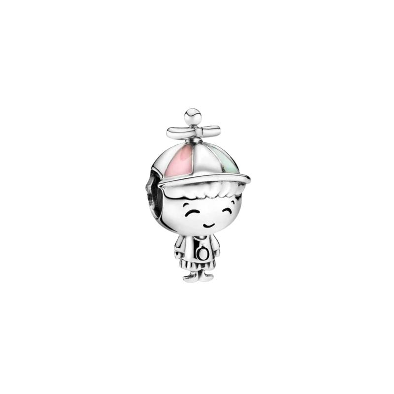 Boy & Girl Mother Theme Charms – 925 Sterling Silver Charms for Bracelets