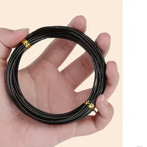 5 Rolls Bonsai Wire Kit, Multi-Specs 164ft 1mm, 1.5mm, 2mm Aluminum, Indoor Bonsai Tree Wiring, Durable Gardening Plant Tie, Bonsai Shaping Tools