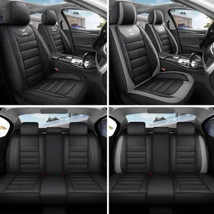 Transform Your Car Interior! 5-Seat Full Coverage Leather Covers – All-Weather Protection, Premium Look & Perfect Fit for Most Vehicles
