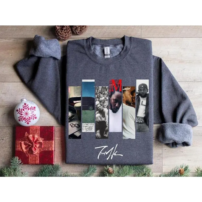 Lamar Mustard GNX Sweatshirt, Kdot Lamar TV Off GNX Merch, Hip Hop California West Coast Not Like Us Tee, Christmas Gift for Her Classic Long Sleeve Fit Womenswear