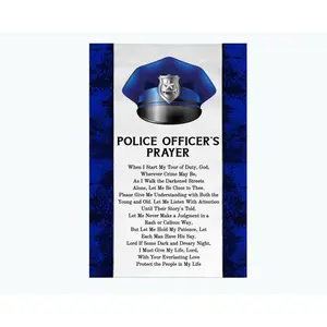 Police Prayer Flag