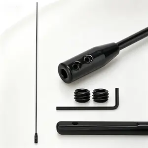 53-Inch Flexible Drill Bit Extension Holder, Compatible with 1/4-Inch Hex and 3-Flat Shank, Includes Hex Key and Spare Screws, Long Flexible Drill Attachment for Hard-to-Reach Areas