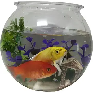 Komodo Reptile  Plastic Round Fish Bowl - 1 gal
