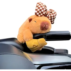 Cute Cartoon Capybara Ornament, Car Wiper Shift Handle Interior Decoration, Universal Car Accessories Fit for Car, SUV, Truck, Perfect for Women Drivers