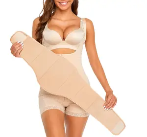 360 Lipo Foam Ab Board Post Surgery Liposuction Abdominal Compression Boards Belly Wrap Lipo Recovery Waist Cincher Adjustable Breathable