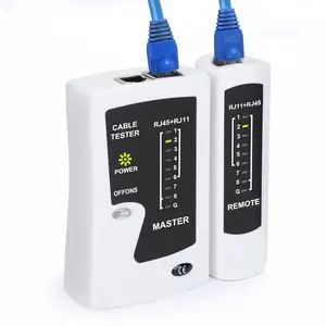 RJ45  Tester Network  Tester Ethernet Wire Test Tool for LAN Phone RJ45 RJ11 RJ12 Cat5 Cat5e Cat6 Cat6a Cat7 UTP/Shield