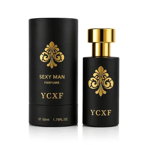 YCXF Men's Pheromone Attractant EDP Cologne Spray - 100ml Long-Lasting Oriental Elegant Fragrance for Adults, Citrus & Wood Notes, Fruity Sweet Woody Scent, Exquisite Design (Spray Bottle)