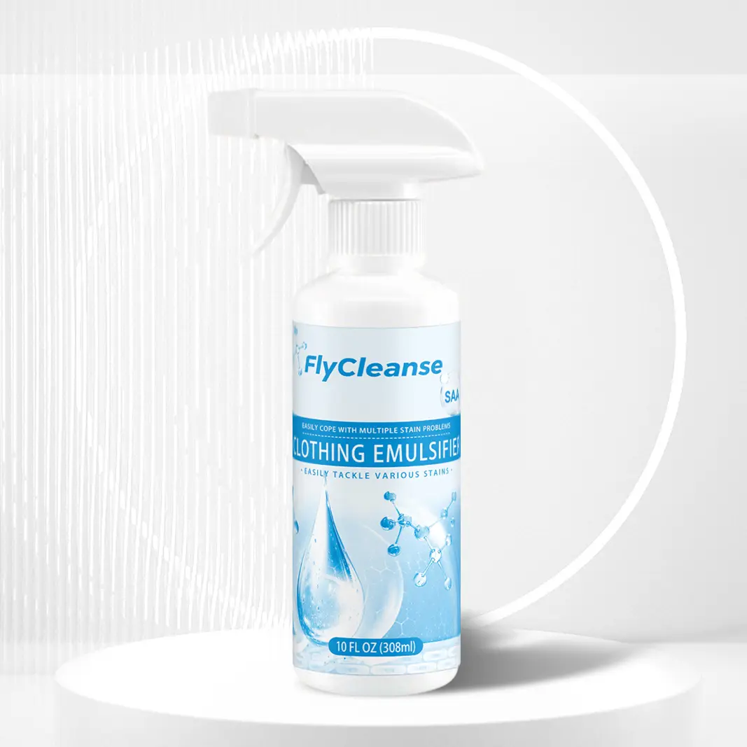 FlyCleanse Household Fabric Stain Eliminator Spray - Cleaning Agent, Household Cleaning Supplies - For Fresh Stains - 318 ml per Bottle #summerwins