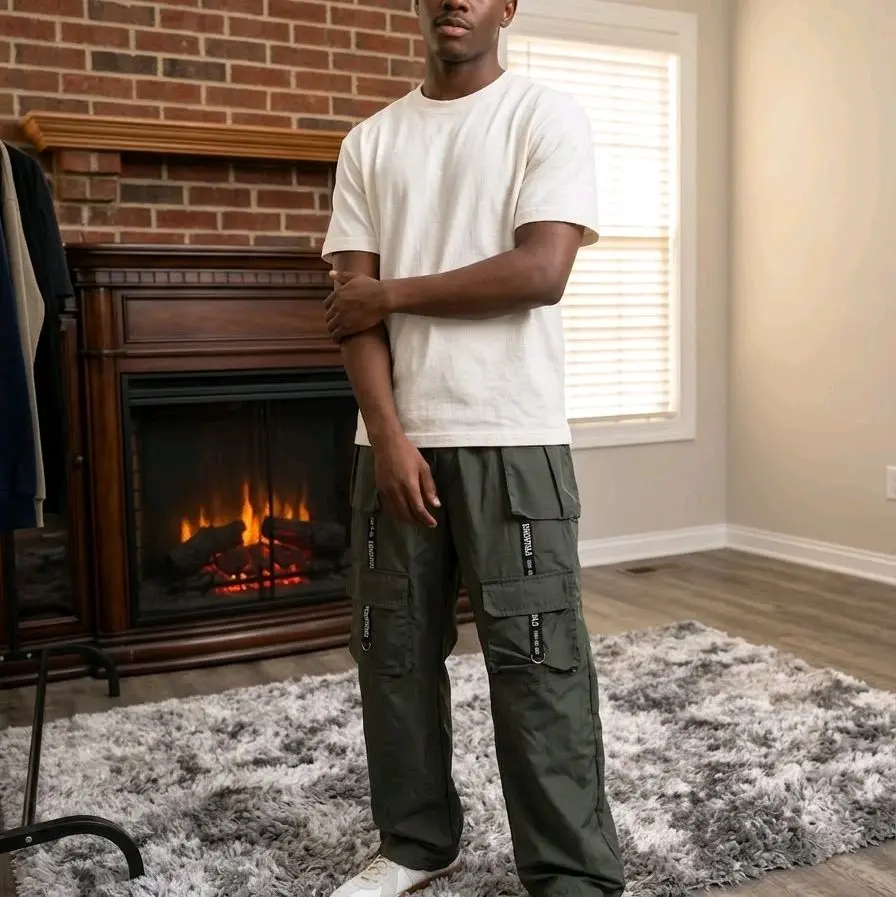 Cargo Techwear Pants, Ultra-Breezy, Multi-Pocket Design