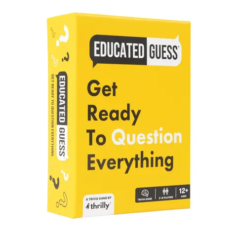 Educated Guess - Get Ready To Question Everything -  Ages 12+ Trivia Game