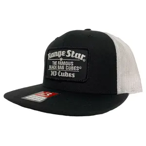 Black Bag Cubes Black / White Flatbill