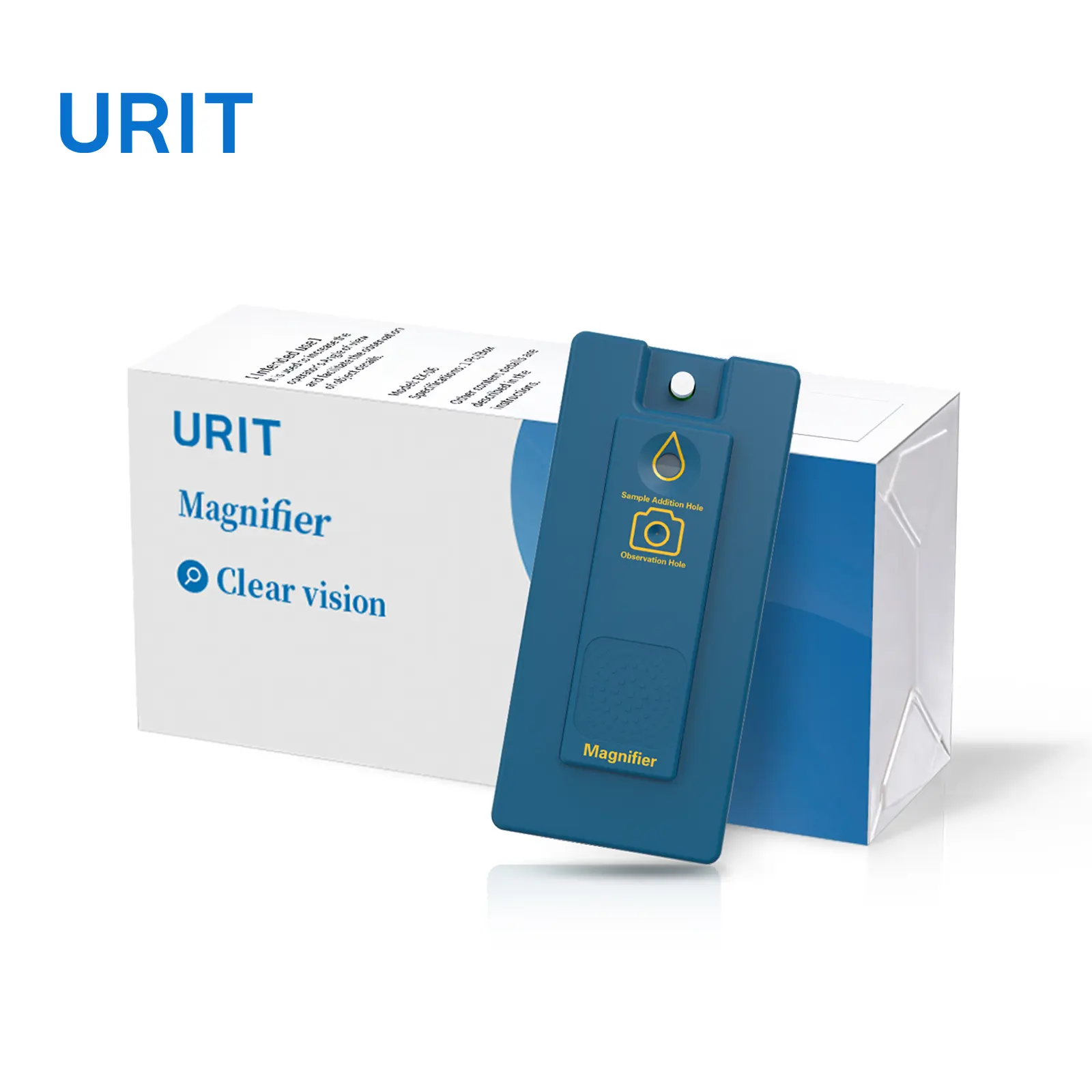 URIT Magnifier Pro Men's Loupe Wide Clear View Easy to UseDurable Reusable Base ,Gift for Men