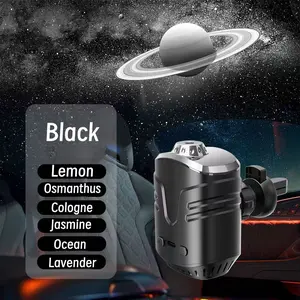 Car Smart Fragrance Diffuser, Automatic Start/stop, Starry Sky Projection, Three Brightness Levels, Long-Lasting Scent