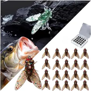 Fly Fishing Bait - 2024 New Trout Jigs Swimbaits Dry Flies Bass Fly Fishing Lures Kit, Saltwater & Freshwater Flies Spinner Swim Baits Fly Fishing Hook Panfish Lures Set