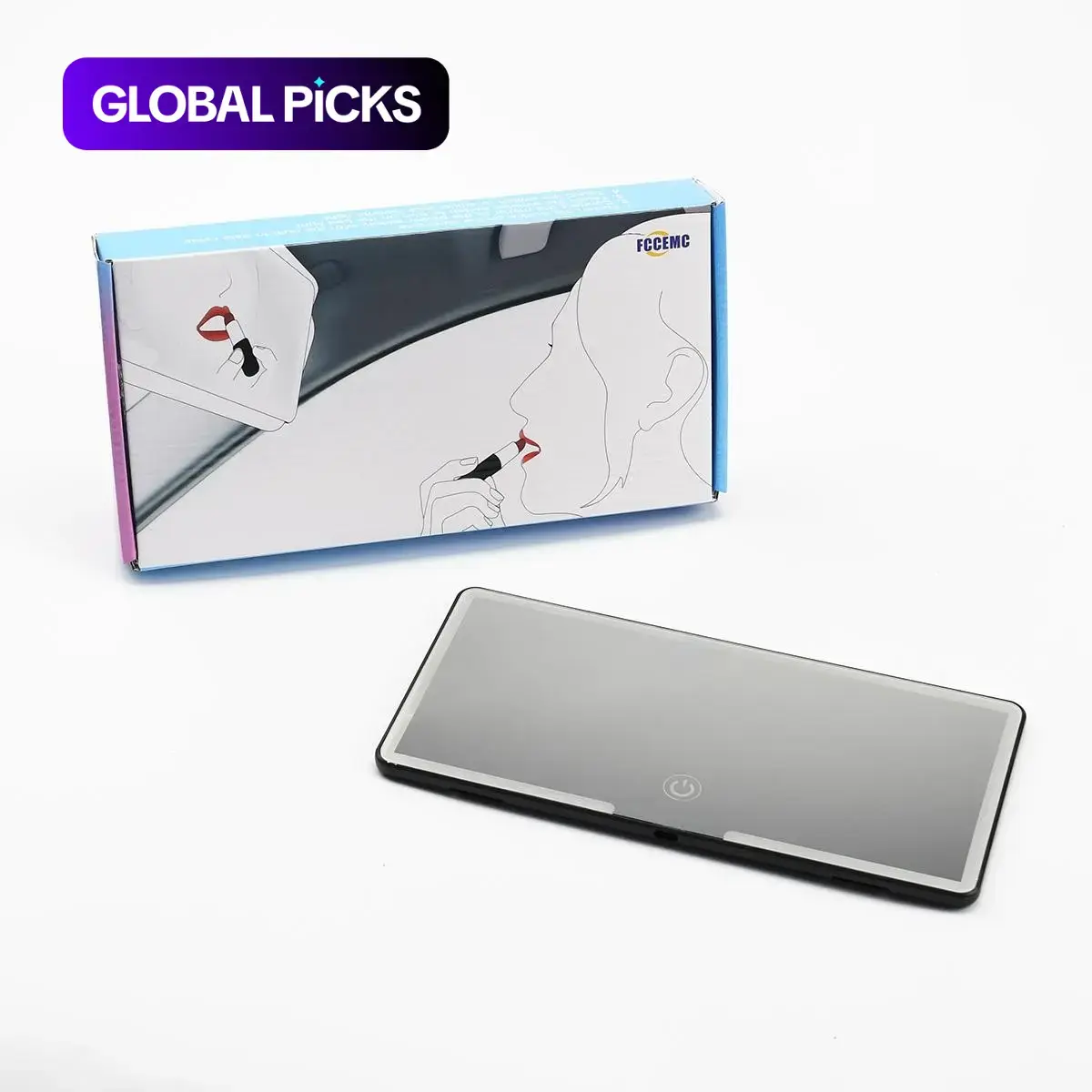 LED Car Sun Visor Makeup Mirror with 3 Lighting Modes, Car Mirror for Trucks & SUVs, Automotive Interior Accessory #GLOBAL PICKS