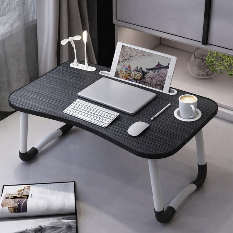 Large Foldable Lap Desk with USB Fan & LED Light – Portable Bed Table for Adults, Work from Home, Sofa, Outdoor Use – Ergonomic Design with Tablet Slot – Ideal Study & Laptop Desk Modern Large Foldable Lap Desk with USB Fan & LED Light – Portable Bed Table for Adults, Work from Home, Sofa, Outdoor Use – Ergonomic Design with Tablet Slot – Ideal Study & Laptop Desk Modern