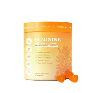 Daily Dietary Supplement for Women, Formulated with Vitamin B6 and Zinc, Maintain Overall Health & Digestive Comfort, 30 Gummies Per Bottle