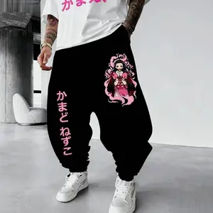 Unisex Anime Demon Slayer Streetwear Loose Men Women Pants Hip Hop Casual Trousers Joggers Sweatpants New Summer Autumn Fashion tokyo ghoul sweatpants 7KZ 7DJ