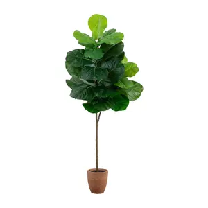 Nearly Natural 6' Leaf Fiddle Leaf Fig Tree inlanter