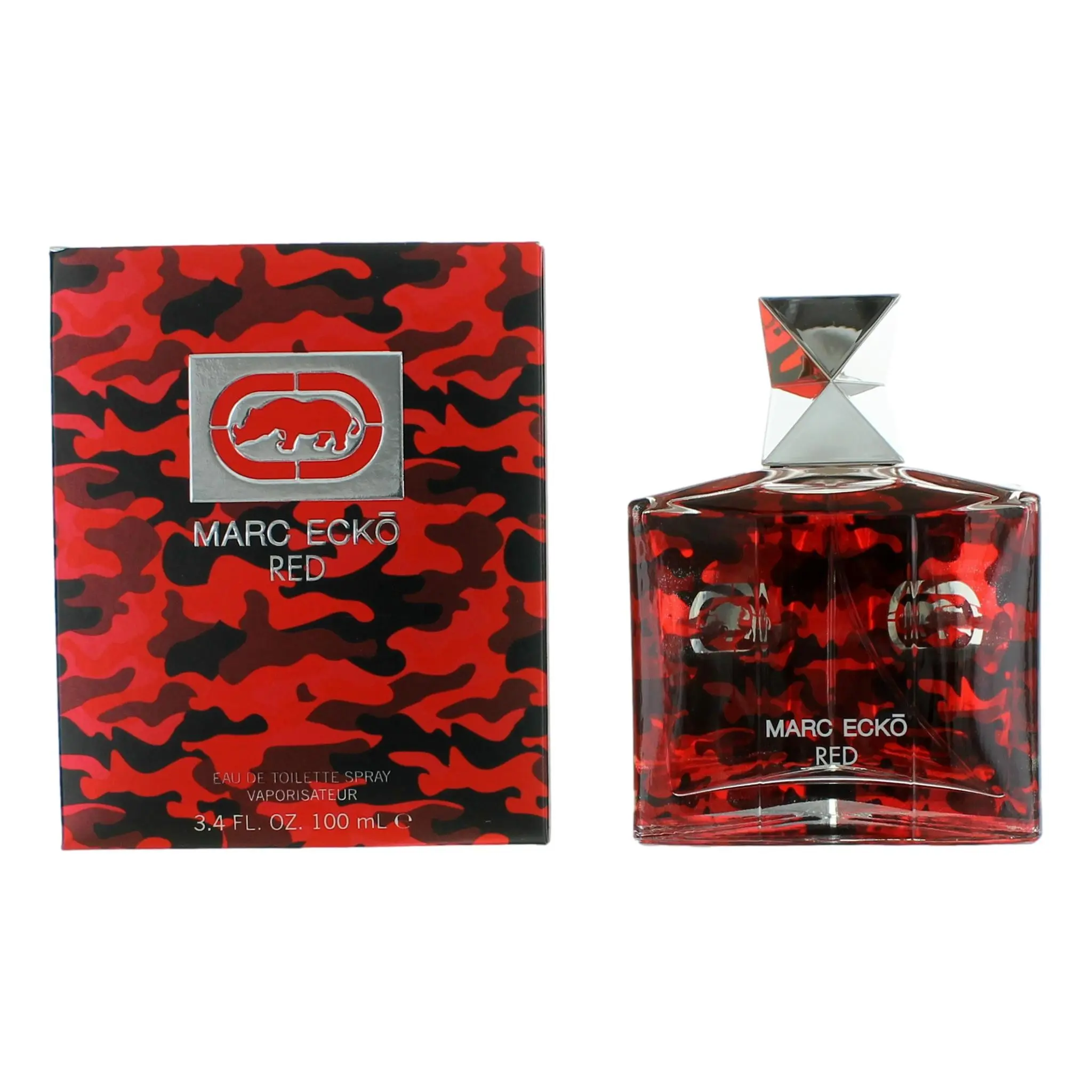 Ecko Red by Marc Ecko, 3.4 oz EDT Spray for Men, 3 To 3.9 Fl Oz, Fresh Aquatic Citrus-Fruity Men's Fragrance
