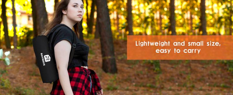 360° Swivel Camping Chairs, Portable Camping Chair with Headrest and Storage Bag, Lightweight Foldable Chair for Outside Camping, Hiking, Travel, Beach and Sports