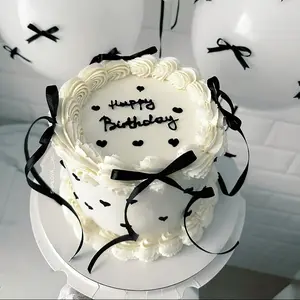 10 Piece Bow Cake Decoration Set, Simple Style Minimalist Butterfly Knots, Home Decor Accessories, Perfect for Weddings, Parties, Festive Gifts