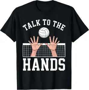 Cool Design for Men Women Kids Volleyball Player T-Shirt