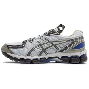 Kiko Kostadinov x ASICS Gel-Kayano20 UB10-S Low-Top Running Shoes for Men and Women in White and Gray Trending Shoes, House White Official Shoes to Get / Maison Mihara