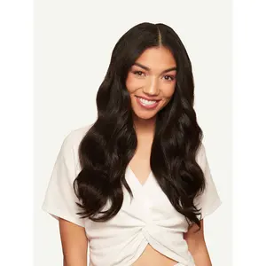 Luxy Hair 20" Halo Hair Extensions – Mocha Brown | 180g Remy Human Hair