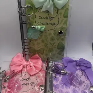 “Bloom & Bow 4K Savings Challenge” Budget Planners